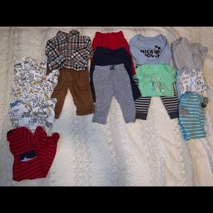 💙 15 piece 6 month baby boy bundle 💙